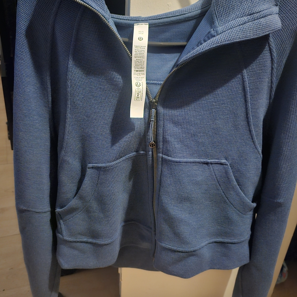 Lululemon Scuba Oversized Full-Zip Hoodie *Waffle